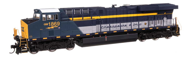 GE ES44AC Evolution Series GEVO - Standard DC -- CSX #1869 (Chesapeake & Ohio Heritage)-1