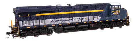 GE ES44AC Evolution Series GEVO - Standard DC -- CSX #1869 (Chesapeake & Ohio Heritage)-2