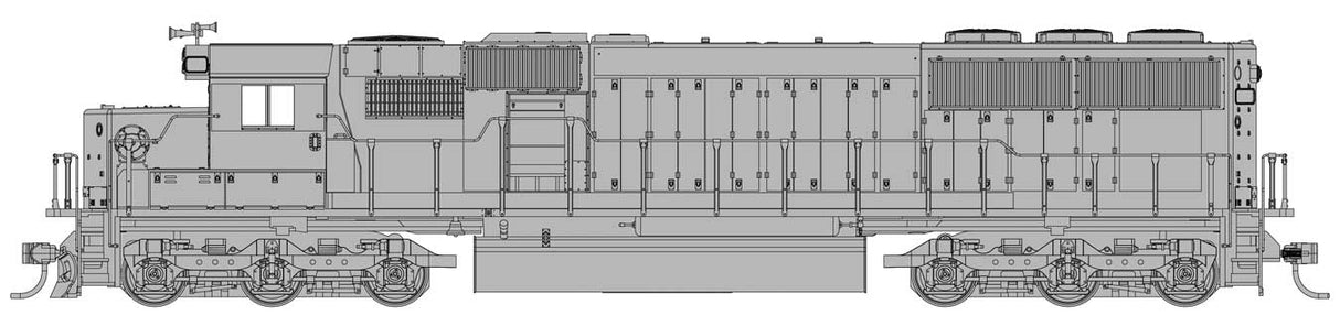 EMD SD50 - Standard DC -- Undecorated-1