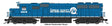 EMD SD50 - Standard DC -- Conrail #6832