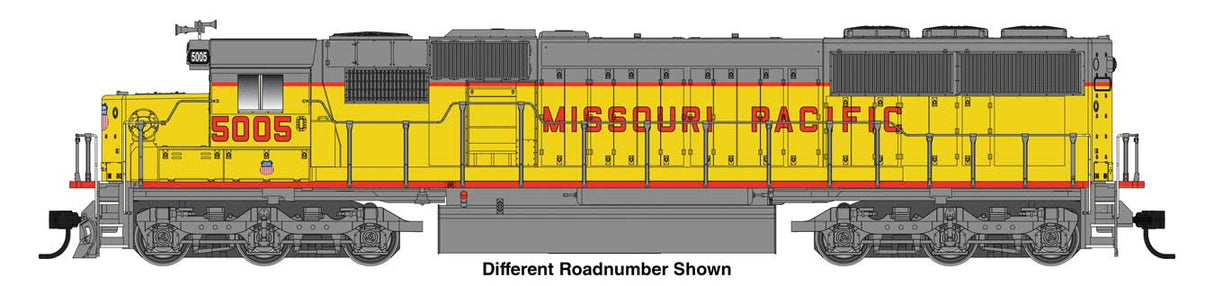 EMD SD50 - Standard DC -- Missouri Pacific #5036