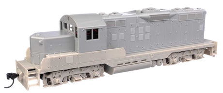 EMD GP9 Phase II with Chopped Nose - Standard DC -- Undecorated (gray)-1