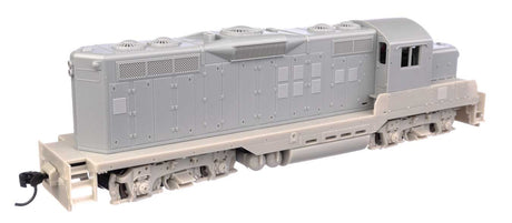 EMD GP9 Phase II with Chopped Nose - Standard DC -- Undecorated (gray)-2