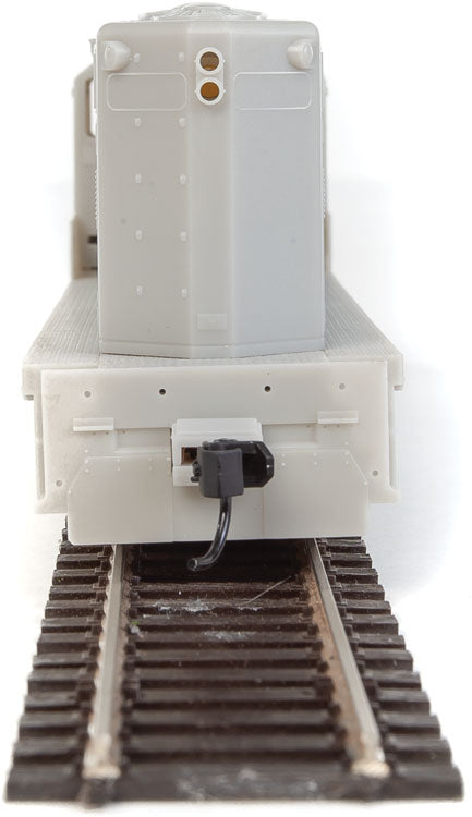 EMD GP9 Phase II with Chopped Nose - Standard DC -- Undecorated (gray)-4