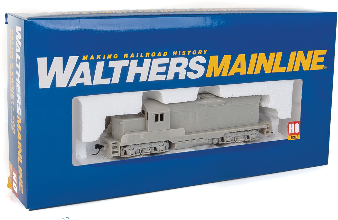 EMD GP9 Phase II with Chopped Nose - Standard DC -- Undecorated (gray)-6
