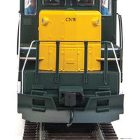 EMD GP9 Phase II with Chopped Nose - Standard DC -- Chicago & North Western(TM) #4531 (yellow, green; Employee Owned Logo)