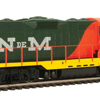 EMD GP9 Phase II with High Hood - Standard DC -- National Railways of Mexico NdeM #7107