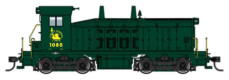 EMD SW7 Phase II - Standard DC -- Central of New Jersey #1080