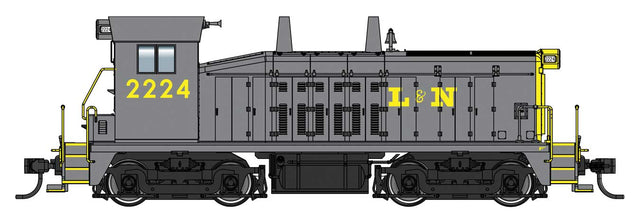 EMD SW7 Phase II - Standard DC -- Louisville & Nashville #2224