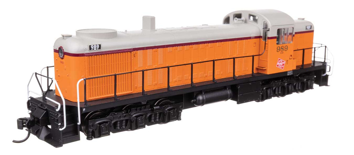 Alco RSC-2 - Standard DC -- Milwaukee Road #989-2