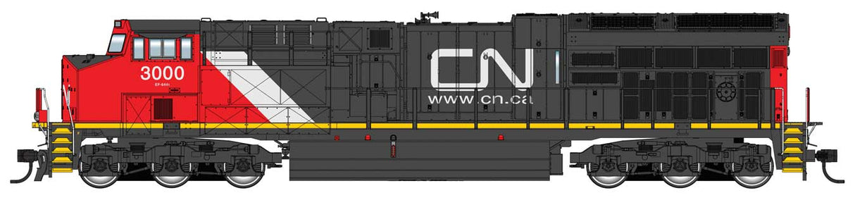 GE ET44AC Evolution Series GEVO Tier 4 - Standard DC -- Canadian National #3000