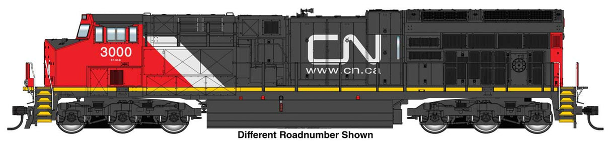 GE ET44AC Evolution Series GEVO Tier 4 - Standard DC -- Canadian National #3023