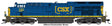 GE ET44AC Evolution Series GEVO Tier 4 - Standard DC -- CSX #3456