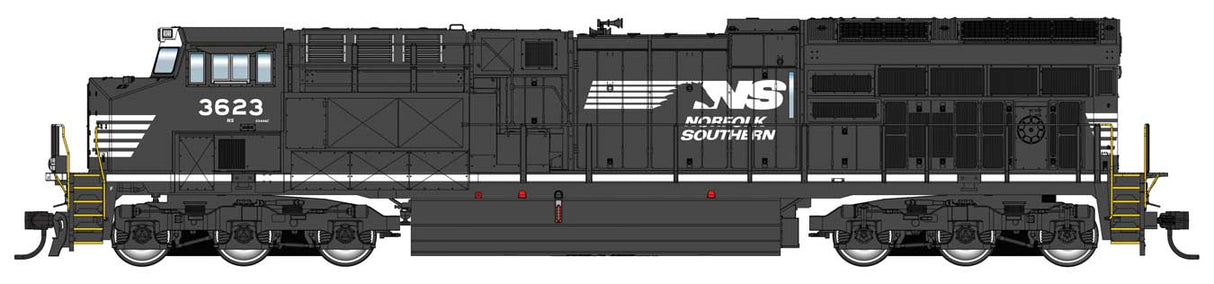 GE ET44AC Evolution Series GEVO Tier 4 - Standard DC -- Norfolk Southern #3623