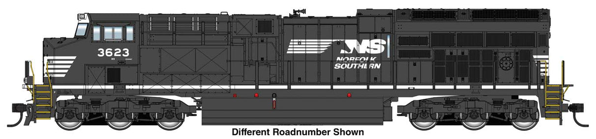 GE ET44AC Evolution Series GEVO Tier 4 - Standard DC -- Norfolk Southern #3659