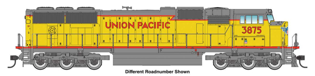 EMD SD70M - Standard DC -- Union Pacific(R) #4017