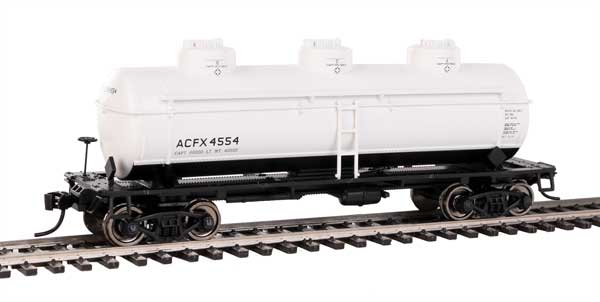 36' 3-Dome Tank Car - Ready to Run -- ACFX #4554-1