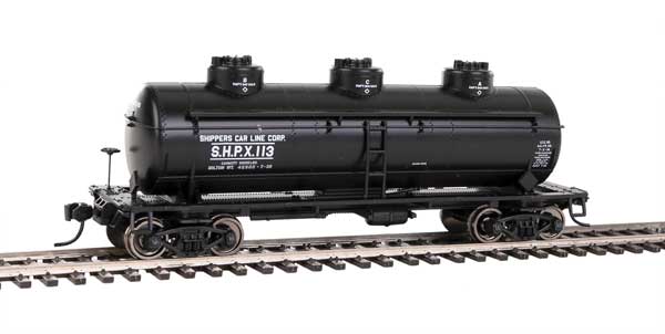 36' 3-Dome Tank Car - Ready to Run -- SHPX #113-1