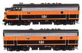 EMD F7 A-B Set - Standard DC -- Bessemer & Lake Erie #715A/715B-5