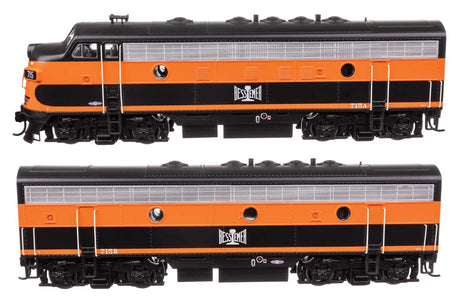 EMD F7 A-B Set - Standard DC -- Bessemer & Lake Erie #715A/715B-5
