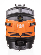 EMD F7 A-B Set - Standard DC -- Bessemer & Lake Erie #722A, 722B-3