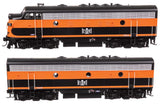 EMD F7 A-B Set - Standard DC -- Bessemer & Lake Erie #722A, 722B-6