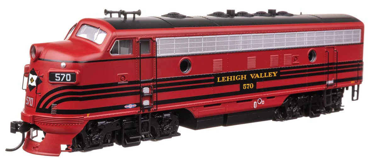 EMD F7 A-B Set - Standard DC -- Lehigh Valley #570/571-2