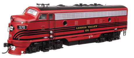 EMD F7 A-B Set - Standard DC -- Lehigh Valley #570/571-2