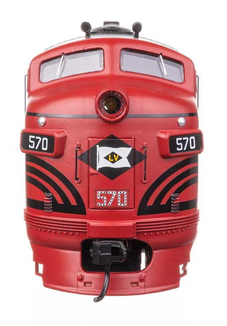 EMD F7 A-B Set - Standard DC -- Lehigh Valley #570/571-4
