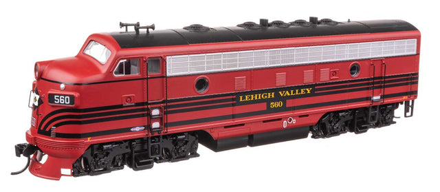 EMD F7 A - Standard DC -- Lehigh Valley #560-1