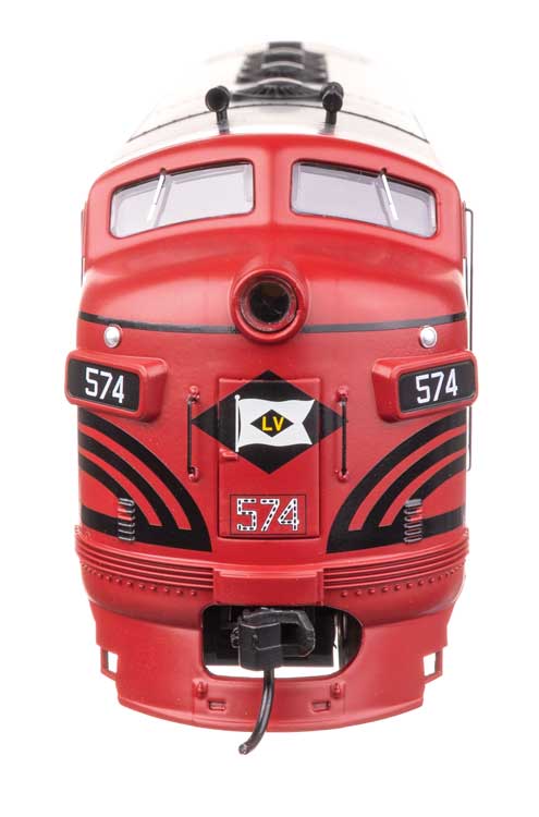EMD F7 A - Standard DC -- Lehigh Valley #574-3