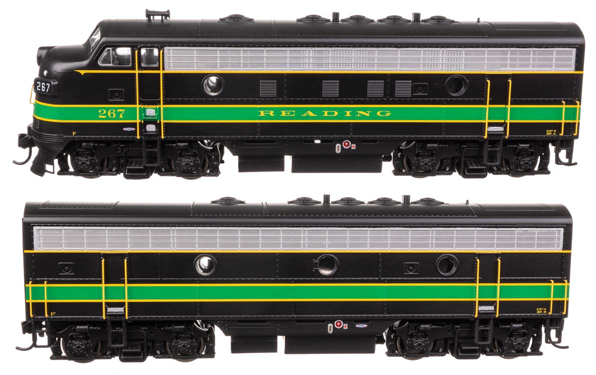 EMD F7 A-B Set - Standard DC -- Reading #267A/267B-1