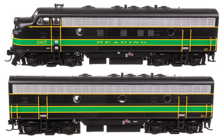 EMD F7 A-B Set - Standard DC -- Reading #267A/267B-1
