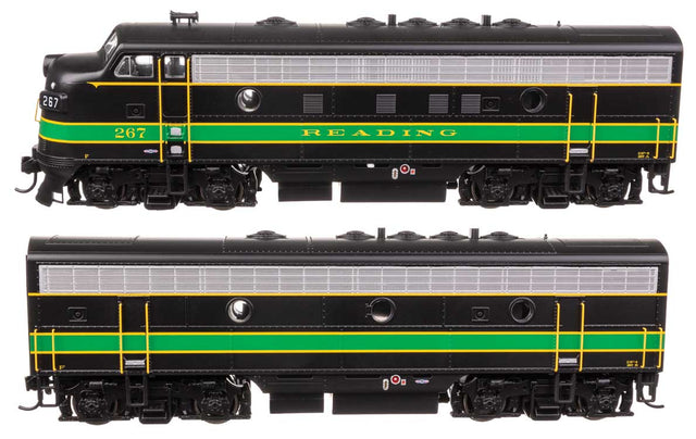 EMD F7 A-B Set - Standard DC -- Reading #267A/267B-1