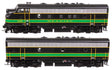 EMD F7 A-B Set - Standard DC -- Reading #269A/269B-1