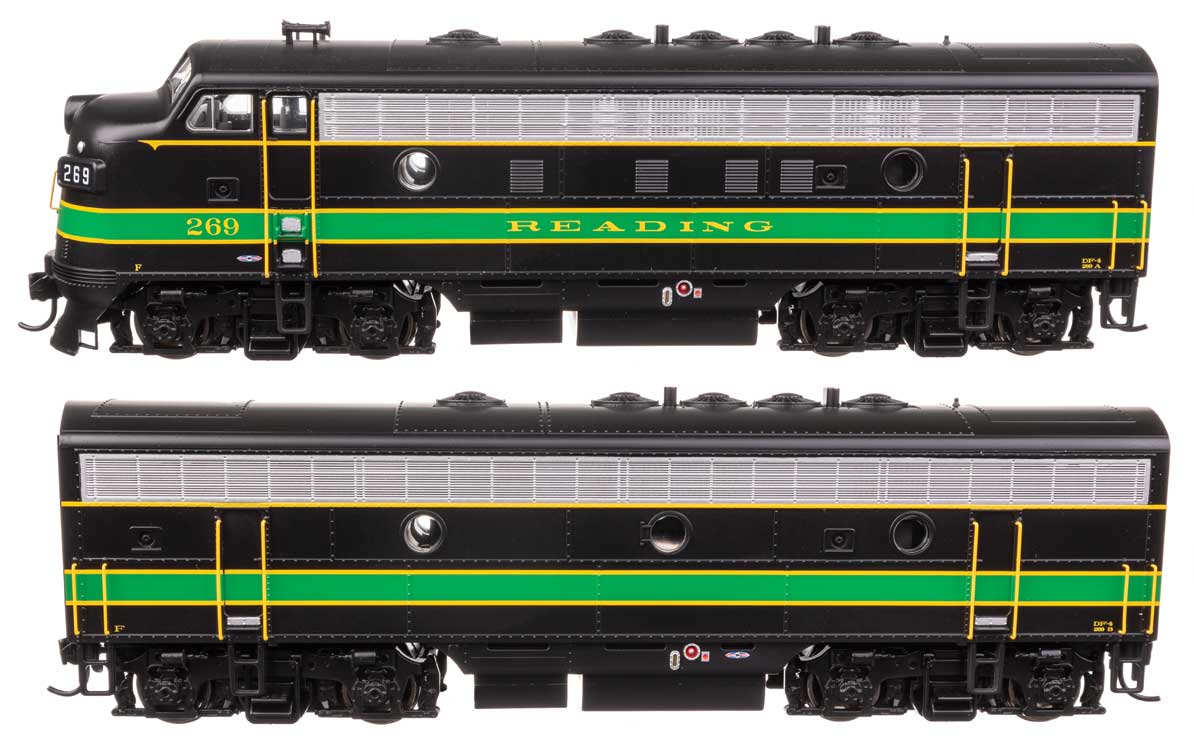 EMD F7 A-B Set - Standard DC -- Reading #269A/269B-1