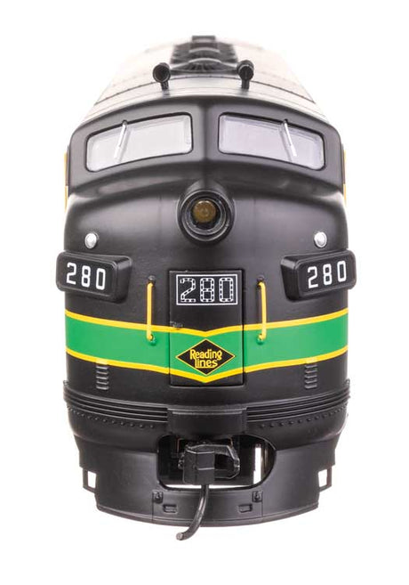 EMD F7 A - Standard DC -- Reading #280A-3