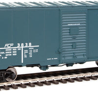40' Association of American Railroads (AAR) Modernized 1948 Boxcar -- Ferrocarril del Pacifico #3838 (blue-green, white)