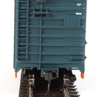 40' Association of American Railroads (AAR) Modernized 1948 Boxcar -- Ferrocarril del Pacifico #3838 (blue-green, white)