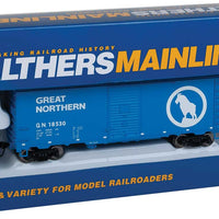 40' Association of American Railroads (AAR) Modernized 1948 Boxcar -- Great Northern #18530 (Big Sky Blue, white; Large Rocky Logo)