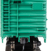 40' Association of American Railroads (AAR) Modernized 1948 Boxcar -- Penn Central #253018 (Sea Foam Green, white; Large PC Logo)