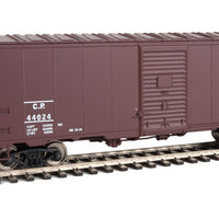 40' Association of American Railroads AAR Modernized 1948 Boxcar - Ready to Ru -- Canadian Pacific #44024 (Boxcar Red, Staggered Lettering)