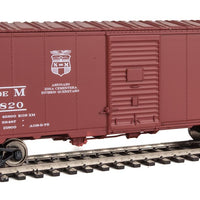 40' Association of American Railroads AAR Modernized 1948 Boxcar - Ready to Ru -- National Railways of Mexico NdeM #66820 (Boxcar Red, Small Shield Logo)