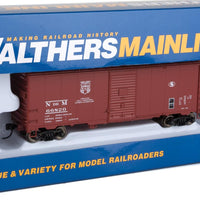 40' Association of American Railroads AAR Modernized 1948 Boxcar - Ready to Ru -- National Railways of Mexico NdeM #66820 (Boxcar Red, Small Shield Logo)