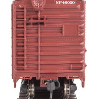 40' Association of American Railroads AAR Modernized 1948 Boxcar - Ready to Ru -- Northern Pacific #46050 (Boxcar Red, red, black; Billboard NP, Monad Logos)