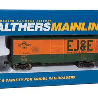 40' Association of American Railroads 1944 Boxcar - Ready to Run -- Elgin, Joliet & Eastern #61227 (orange, green)