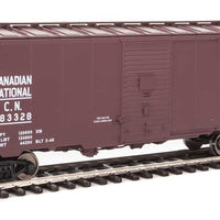 40' Association of American Railroads 1944 Boxcar - Ready to Run -- Canadian National #483328 ("CNR Serves All Canada" Graphic)