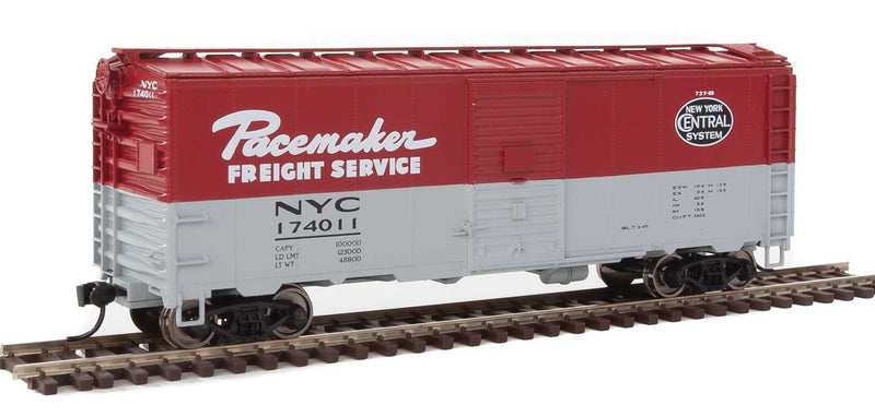 40' Association of American Railroads 1944 Boxcar - Ready to Run -- New York Central #174011 (Pacemaker)-1