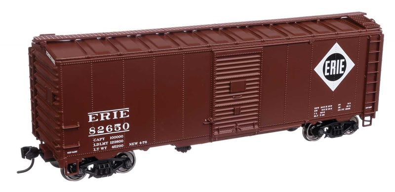 40' Association of American Railroads 1944 Boxcar - Ready to Run -- Erie #82650-1