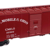 40' Association of American Railroads 1944 Boxcar - Ready to Run -- Gulf, Mobile & Ohio #22322